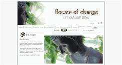 Desktop Screenshot of flowerofchange.com